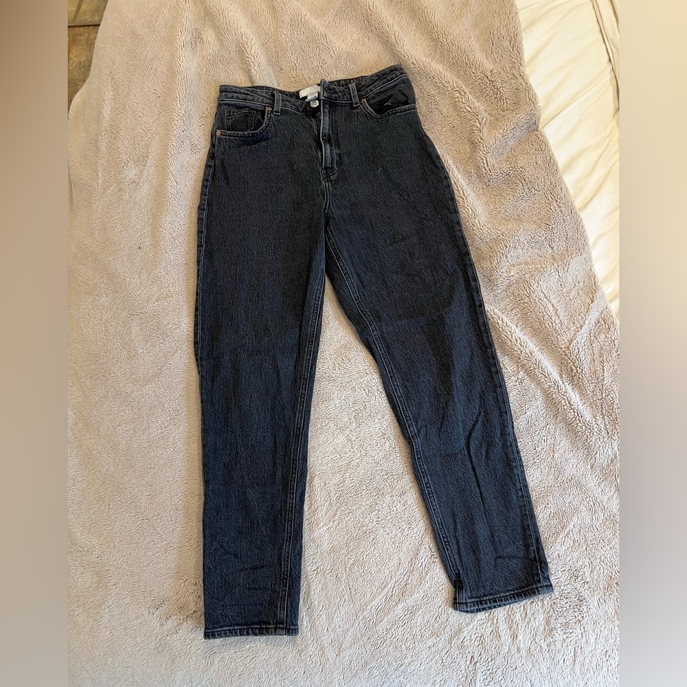 H&M Black Mom Jeans